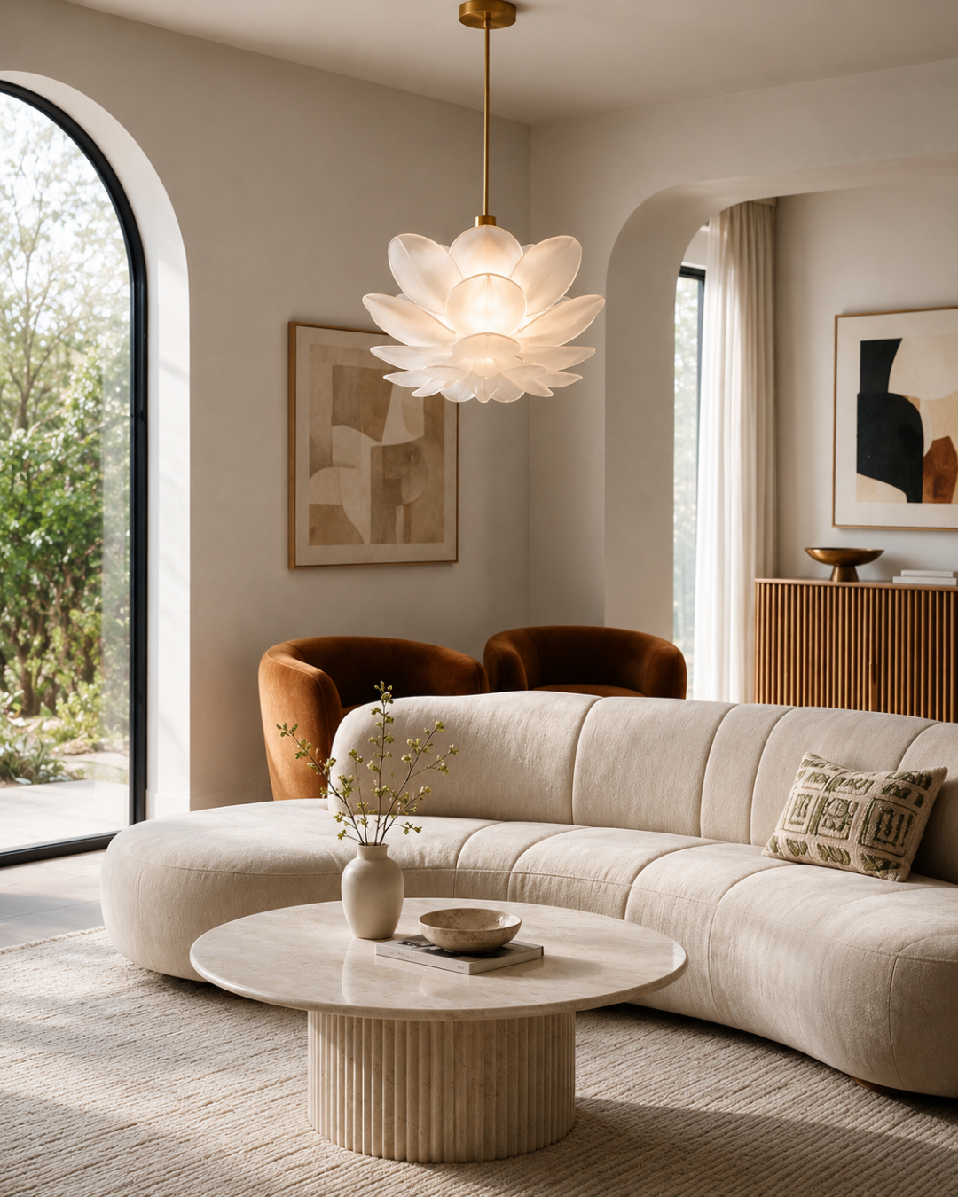 Original living room creative featuring the pendant
